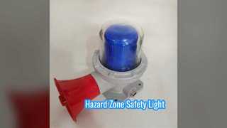 Explosion Proof LED Alarm Light Red Amber Blue