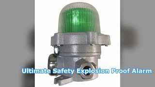 Explosion Proof Audible and Visual Alarm for Harsh Sites